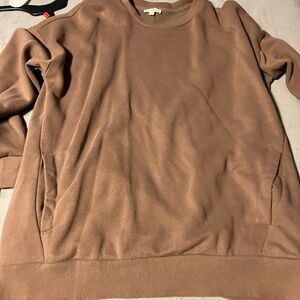 Brown Crewneck Sweatshirt